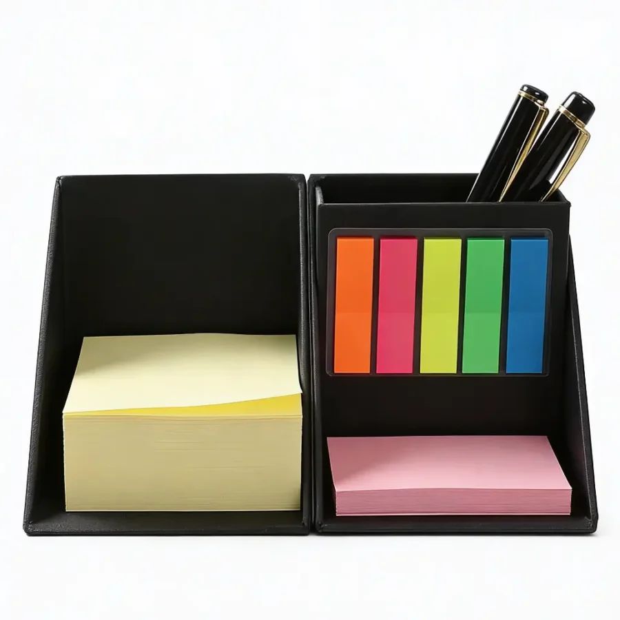 Boîte de Bloc-Notes en Cube Écologique – Papeterie Durable & Recyclée | MeetPro