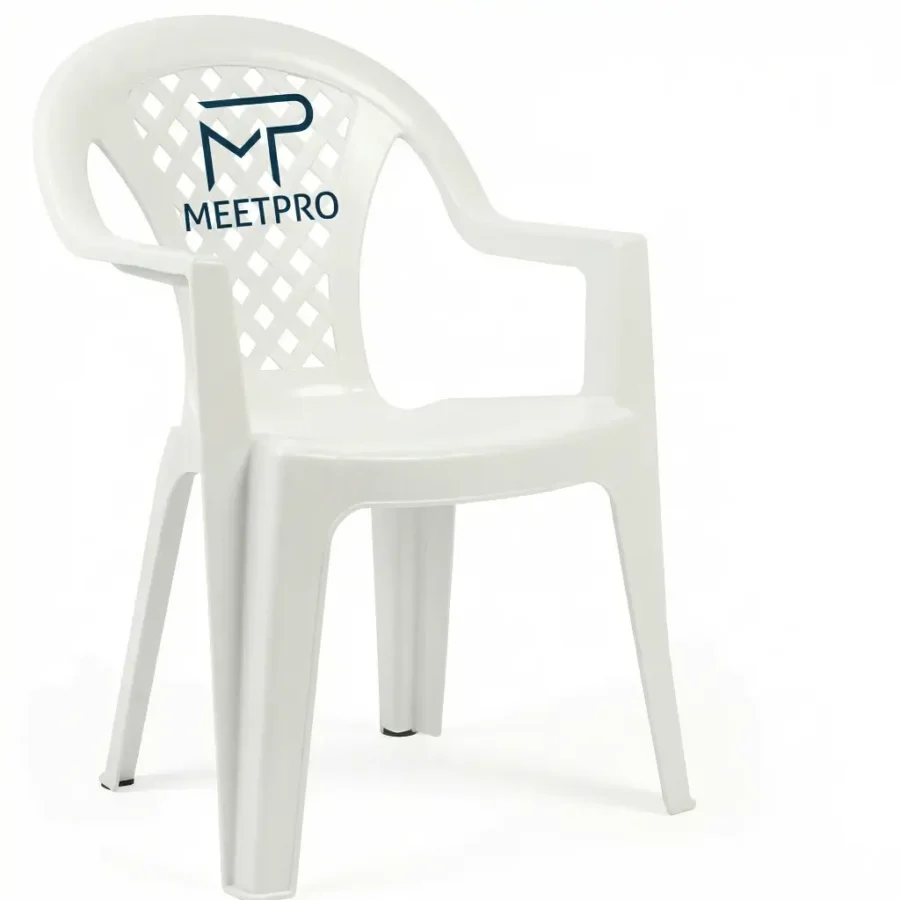 Chaise Omega en plastique personnalisée | MeetPro Maroc