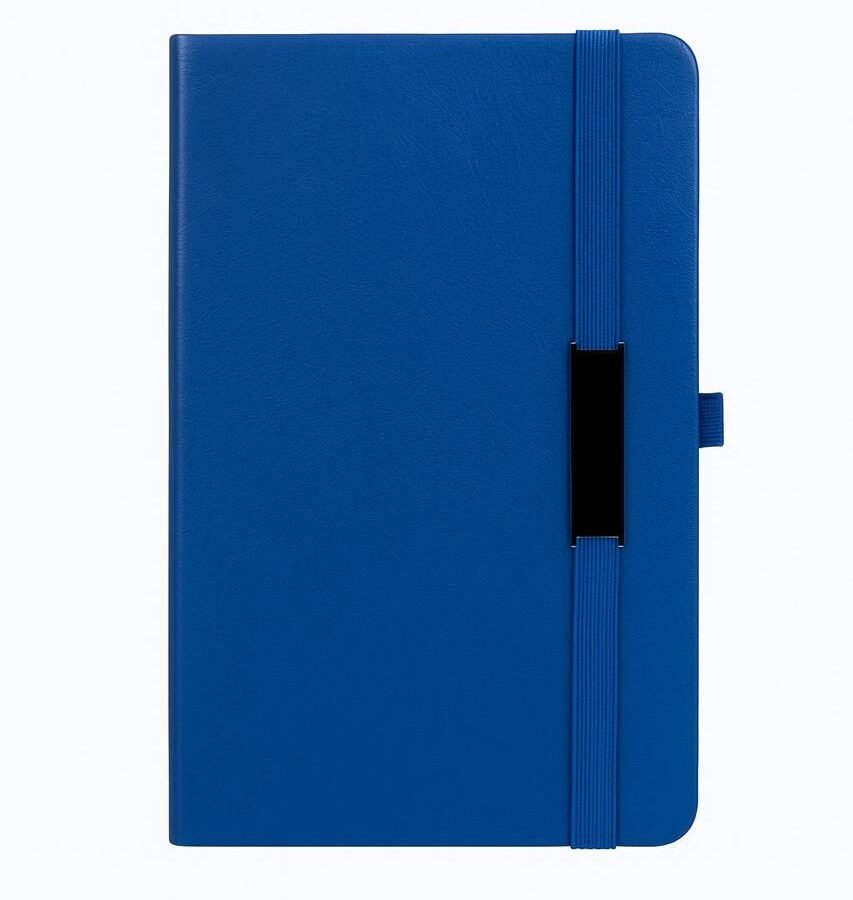 Carnet Professionnel A5 Soft-Touch avec Plaque de Personnalisation