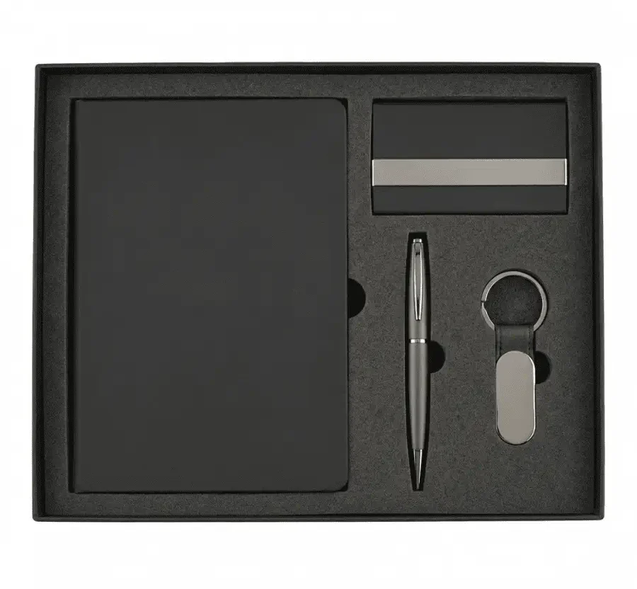 Coffret 4 Pieces Executive Set – Ensemble Bureau Élégant & Cadeau Premium