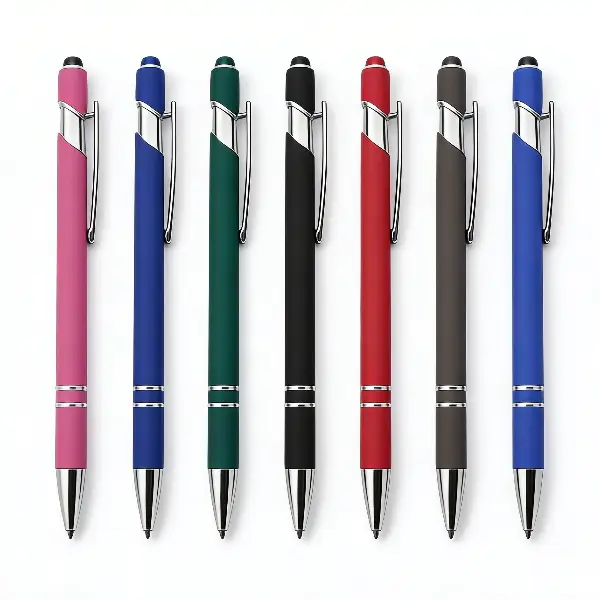 stylos à bille personnalisés en aluminium et métal