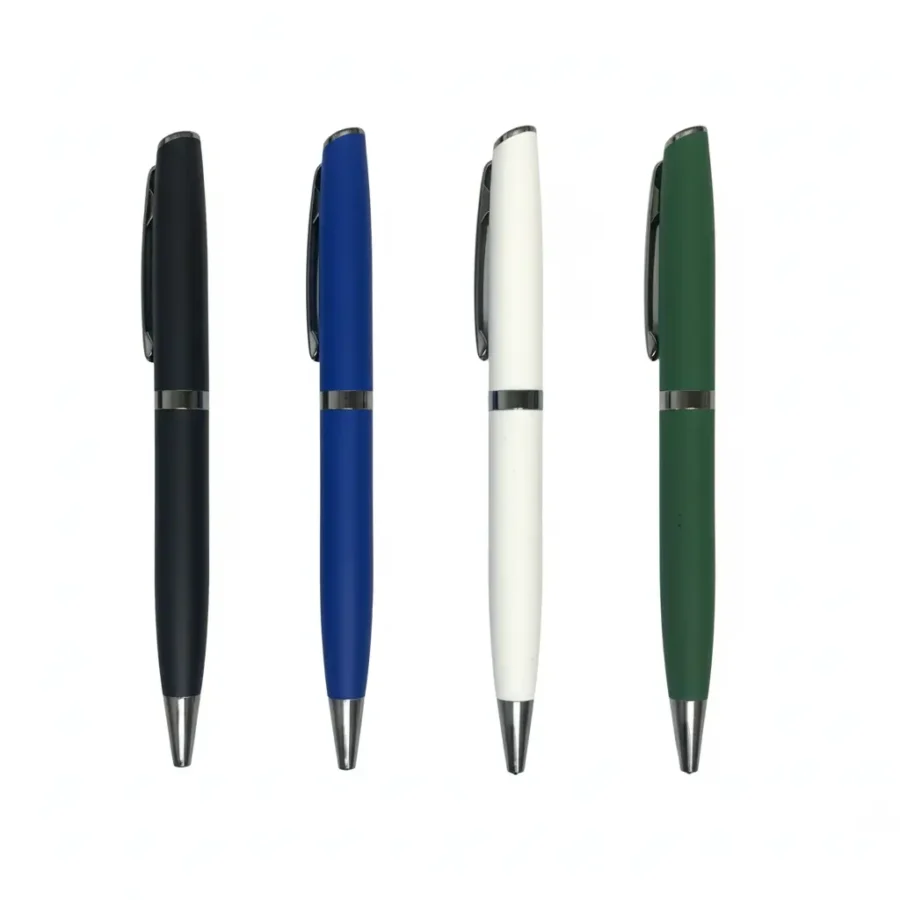 Stylo Bille Soft-Touch – Finition Mate & Clip Métal