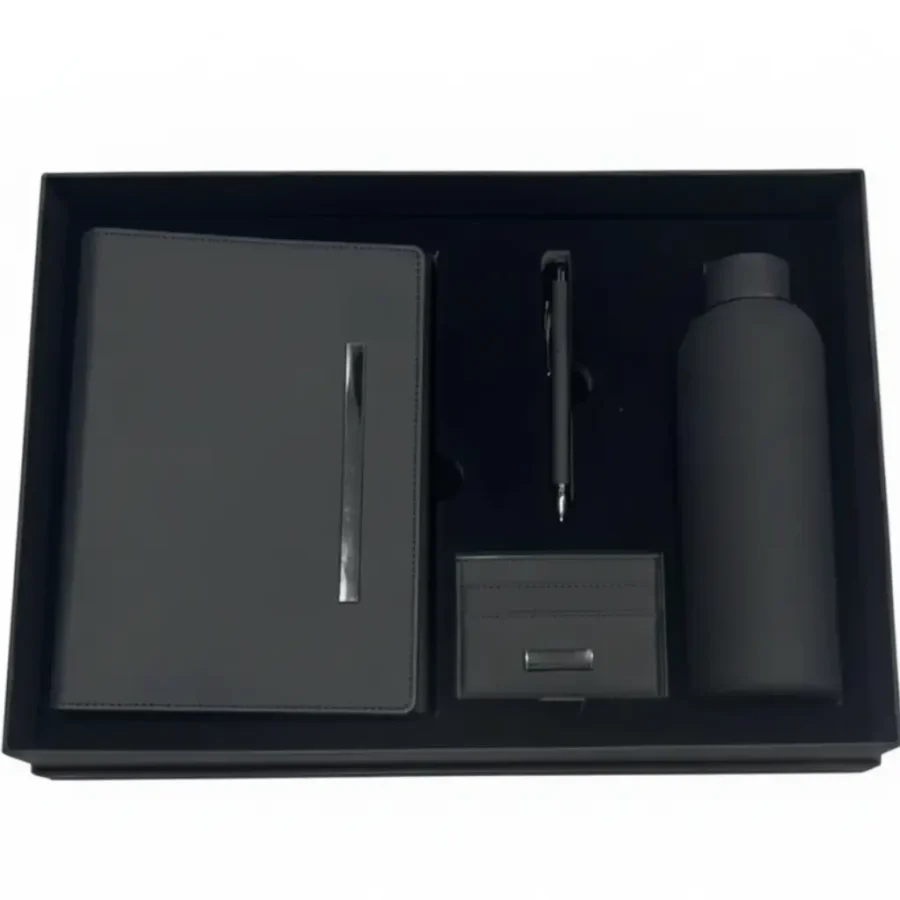 Coffret Gourmet Business – Set Isotherme & Bureau 4 Pièces