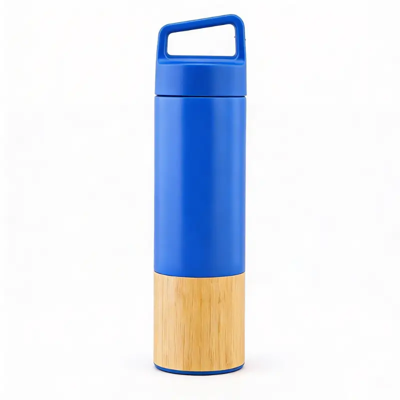 Gourde en Bambou PU Personnalisée