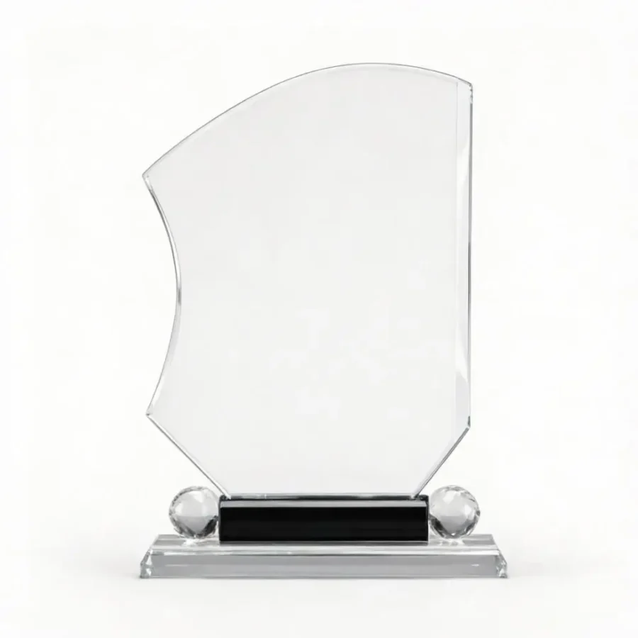 Trophée en Verre "Vague Créative"